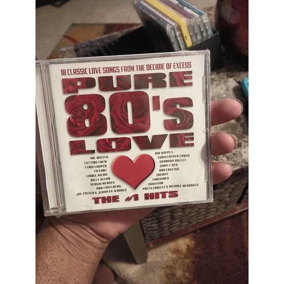 Pure 80's Love: The #1 Hits - Audio CD By Various Artists - Brand New - Picture 1 of 2